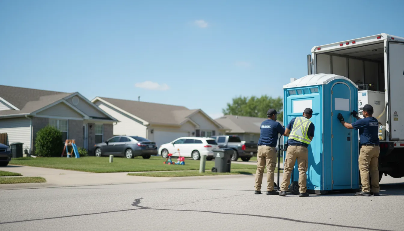 Standard Porta Potty Rentals in Auburn, IL near me